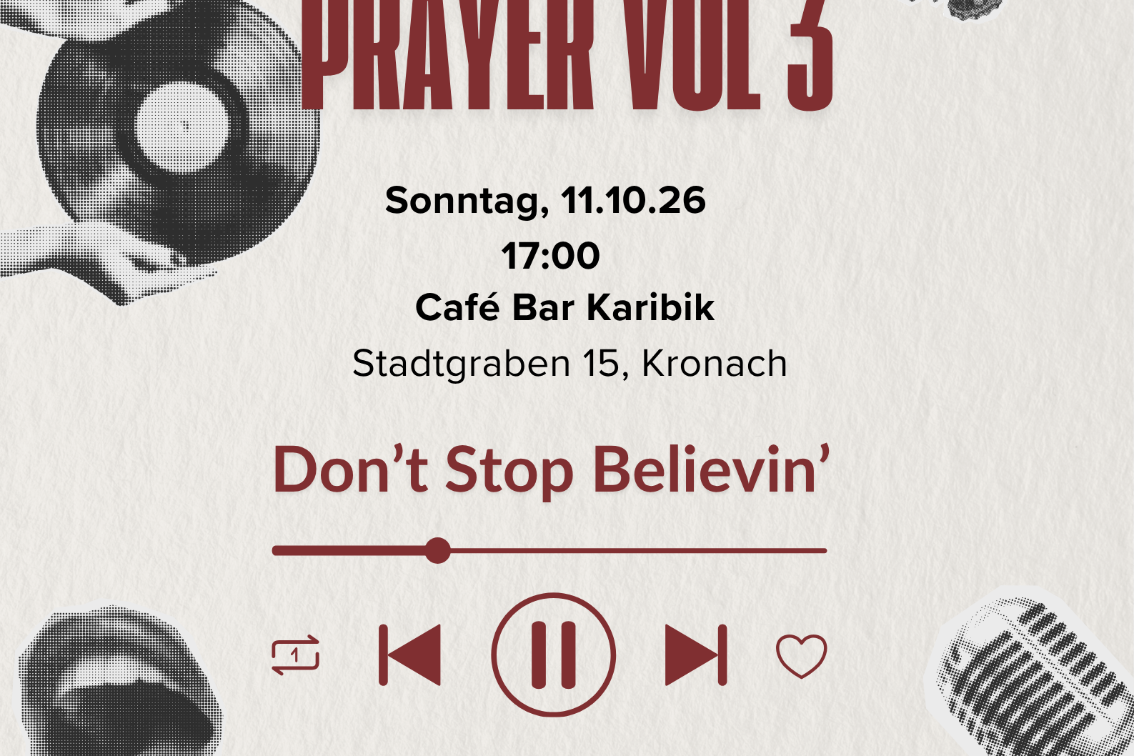 Plakat Pop meets Prayer Vol 3