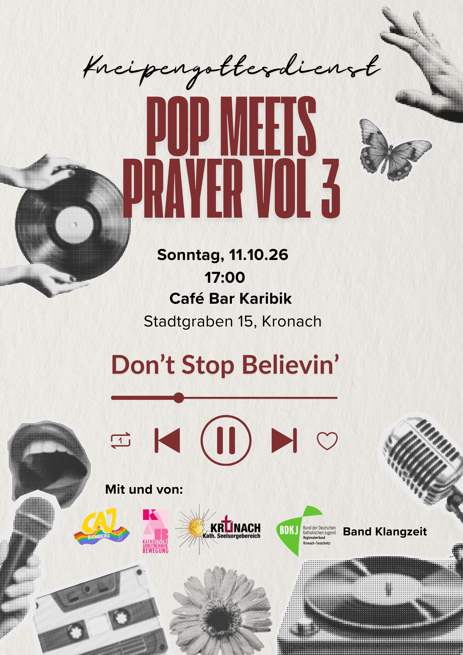 Plakat Pop meets Prayer Vol 3