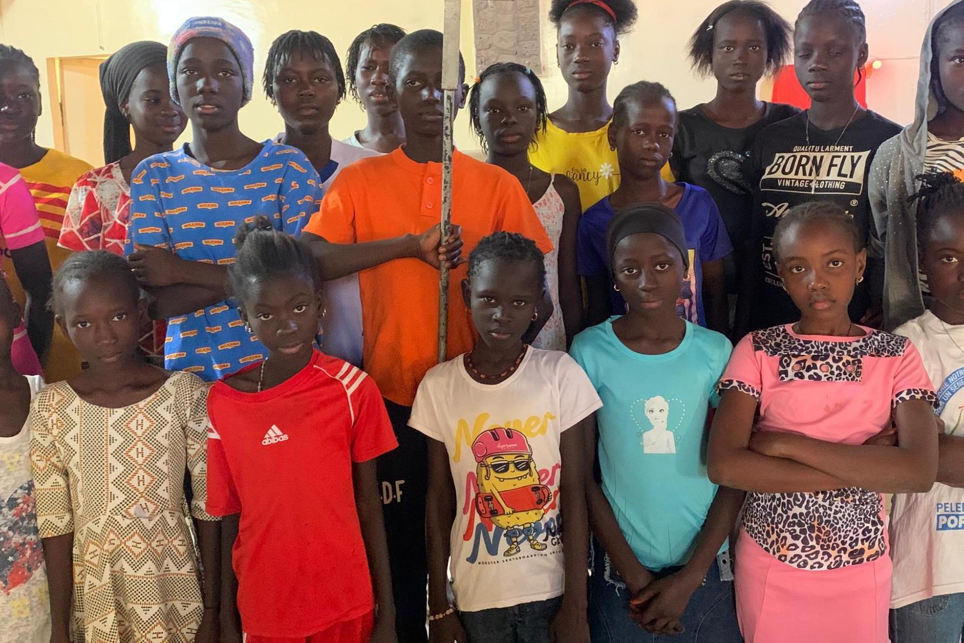 Aktion 'Minis helfen Minis!'; Ministrantinnen und Ministranten aus dem Bistum Thies im Senegal. 2025